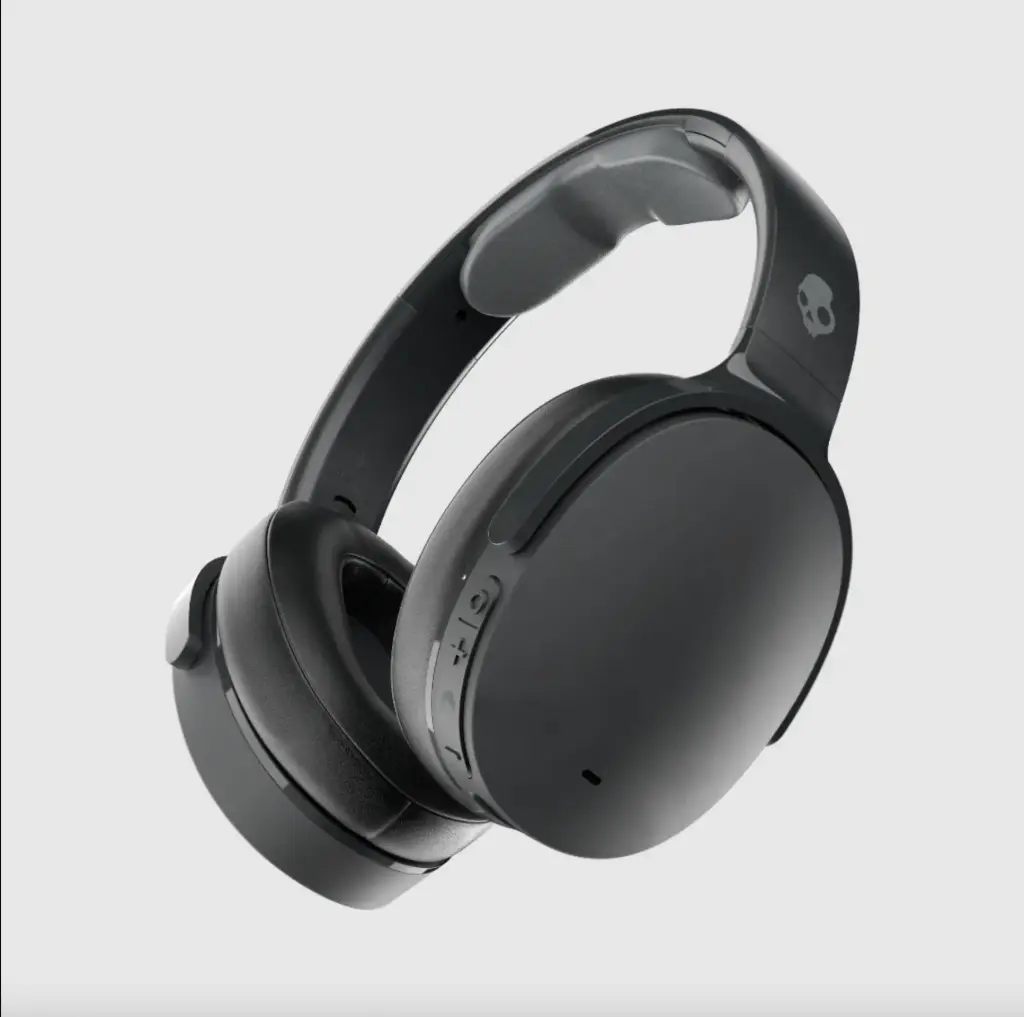 Skullcandy Hesh ANC Foldable on-Ear Headphones, True Black