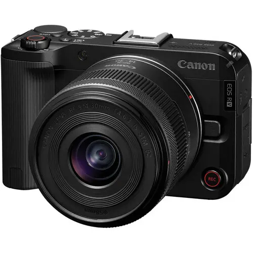 Canon EOS R50 V Mirrorless Camera with RF-S 14-30mm f/4-6.3 IS STM PZ Lens