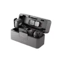 DJI Mic 3 (2 TX + 1 RX + Charging Case) Compact Wireless Microphone System
