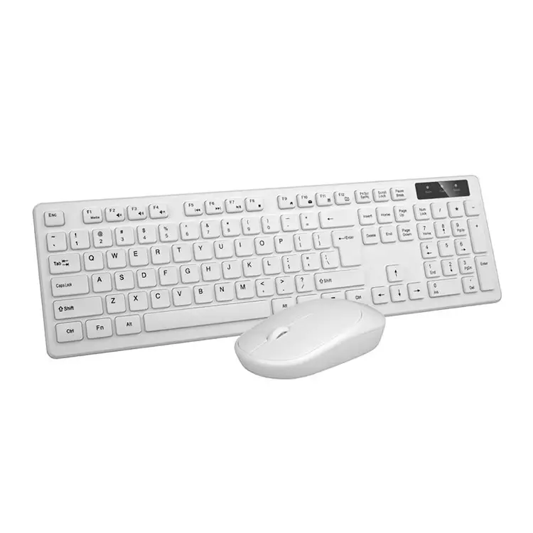 8875 Wireless Keyboard and Mouse Set (White)