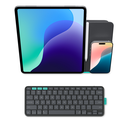 Logitech Flip Folio Bluetooth Keyboard Case for iPad Pro and iPad Air 13-inch – Graphite