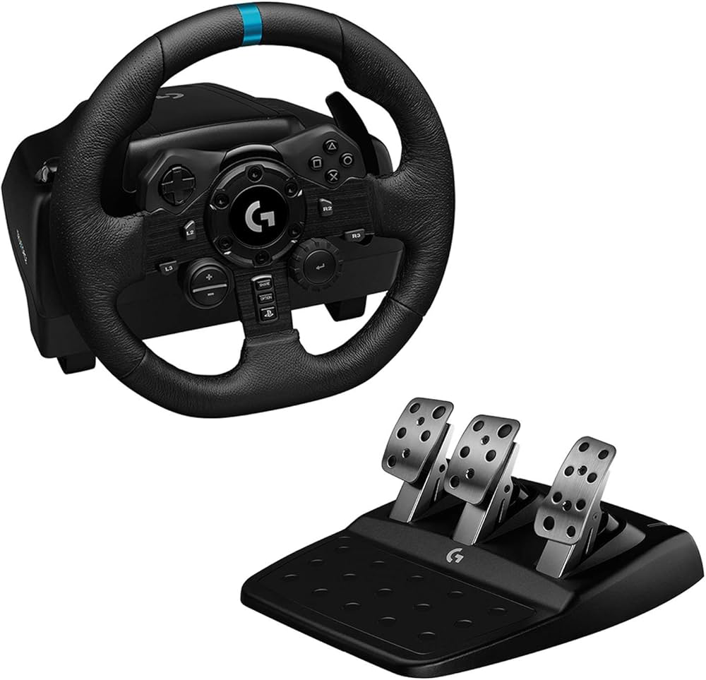 Logitech G923 TRUEFORCE Racing Wheel and Pedals – PC and PlayStation