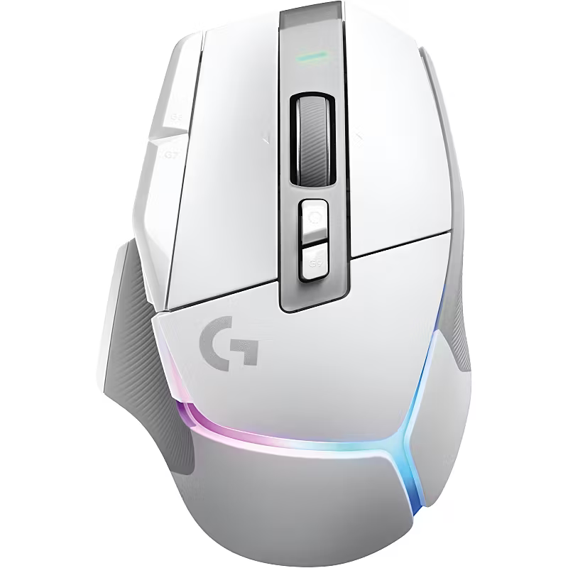 Logitech G502 X PLUS LIGHTSPEED Wireless Gaming Mouse – White