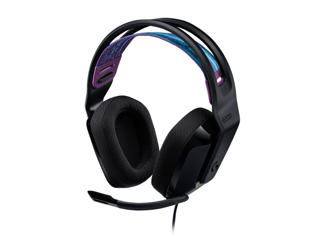 Logitech G335 Wired Gaming Headset – Black