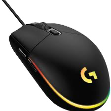 LO G102 Wired LIGHTSYNC Mouse – Black