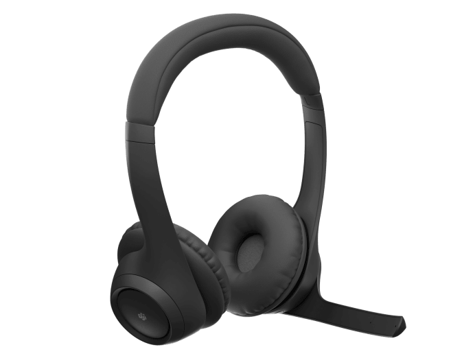 Logitech Zone 305 Wireless Headset for Business – Black, UC Bundle