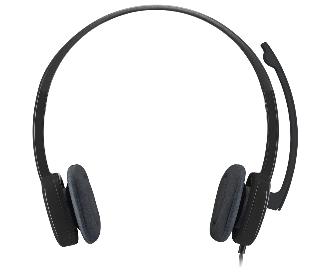 Logitech H151 Wired Stereo Headset with Microphone