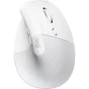 Logitech Lift for Mac Vertical Ergonomic Mouse - Off-White / Pale Grey