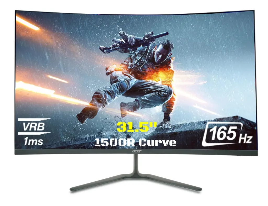 Acer Nitro ED320QR 31.5" Curved FHD 165Hz Gaming Monitor