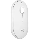 Logitech Pebble Mouse 2 M350s - Slim Bluetooth Mouse, 400-4000 DPI, White / Graphite
