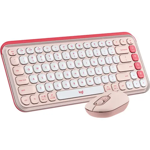 LOGI POP ICON KEYS - OFF WHITE / ROSE / GRAPHITE / LILAC Logitech