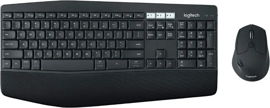 LO MK850 Ergonomic Wireless Keyboard & Mouse Combo, Bluetooth