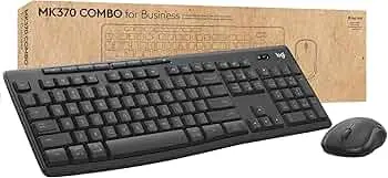 Logitech MK370 Combo for Business - Wireless Keyboard and Mouse with Logi Bolt