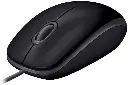 Logitech B110 Silent Wired Optical Mouse