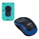 Logitech M185 Wireless Mouse - Black/Blue, Black/Red, Black/Grey