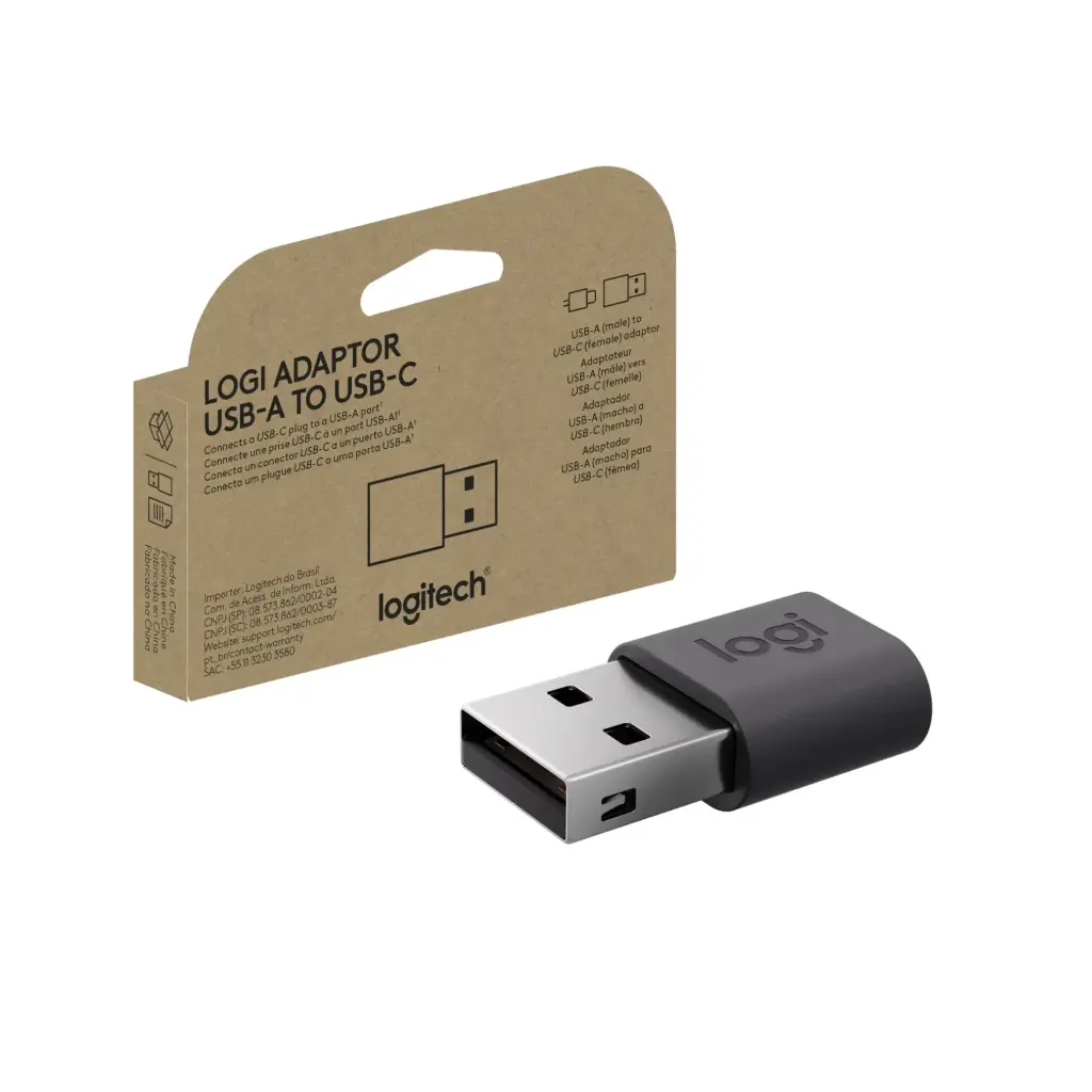 Logitech USB-A to USB-C Adapter