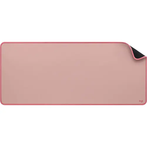Logitech Desk Mat Studio Series - Large Multifunctional Desk Pad, 700 x 300 mm, Pink