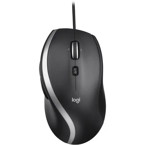 Logitech M500s Advanced Corded Mouse - 400-4000 DPI, 7 Customisable Buttons, Hyper-Fast Scrolling