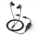 Logitech Zone Wired Earbuds - Microsoft Teams Certified USB-C Headset with Noise-Cancelling Mic