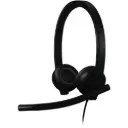 Logitech H570e Wired Stereo Headset – USB-A, Microsoft Teams Version, Black