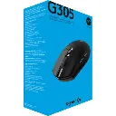 Logitech G305 LIGHTSPEED Wireless Gaming Mouse - HERO Sensor, 12,000 DPI, Black / White