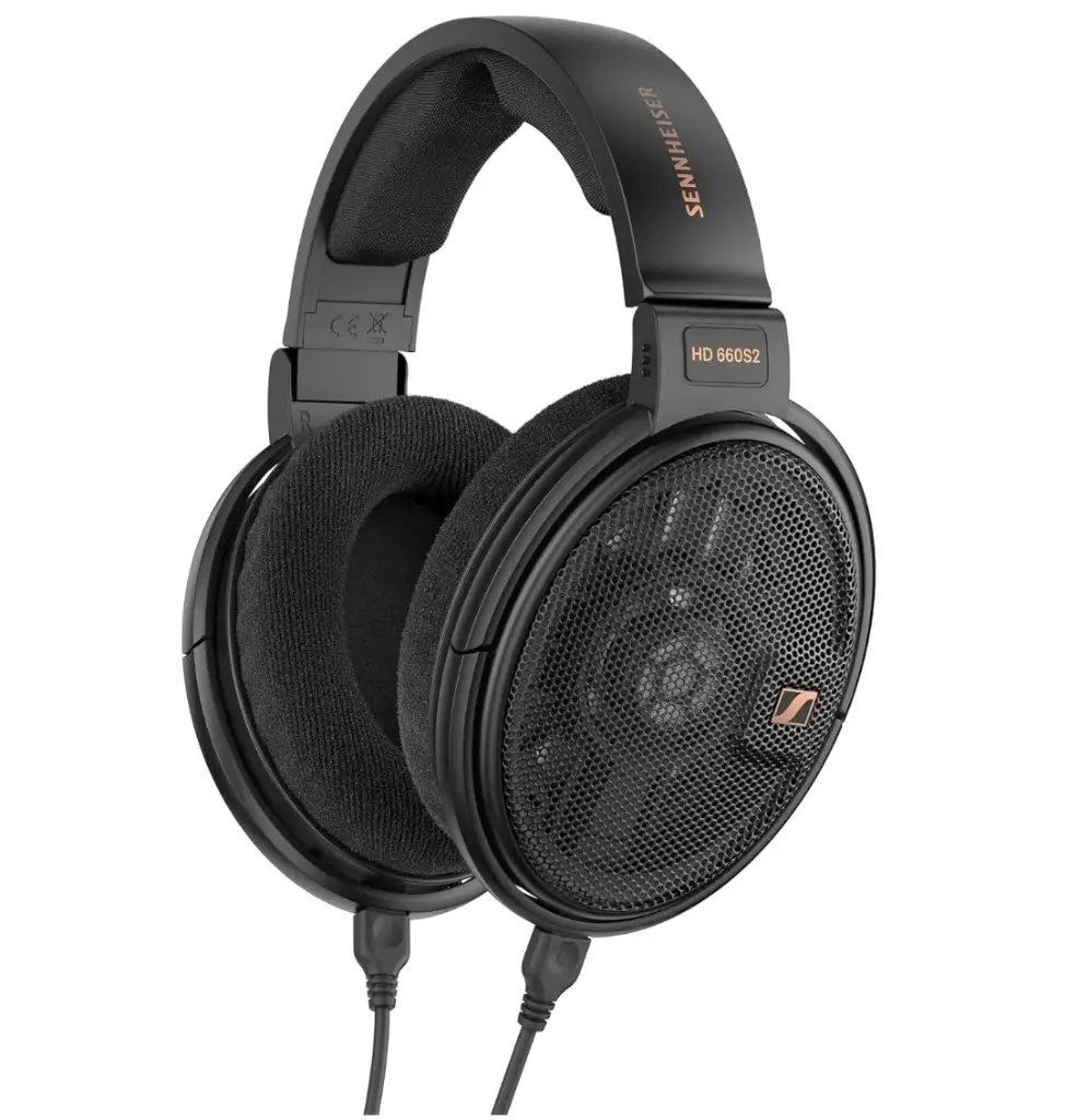 Sennheiser HD 660S2 - Audiophile Open-Back Headphones with Deep Bass Extension and Refined Acoustic Performance, Black for Premium, Black 