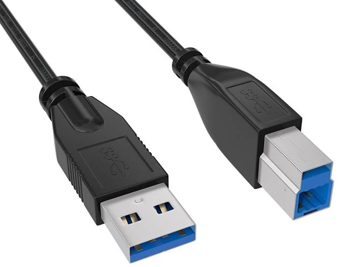 USB 3.0 Type-A to Type-B Data Cable