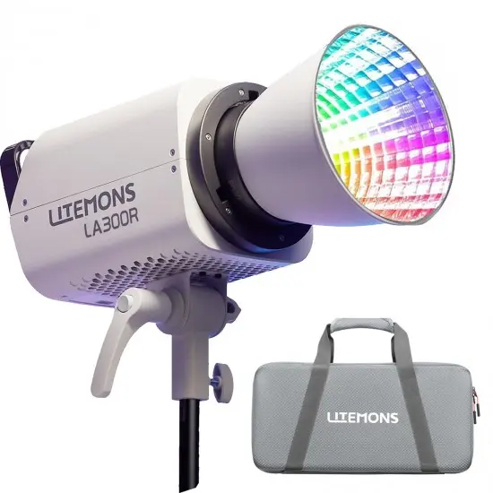 Godox Litemons LA300R K1 RGB LED light  with storage bags  (White) 