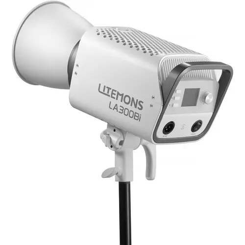 Godox Litemons LA300Bi Bi-Color LED Monolight (White, Travel Kit) K1