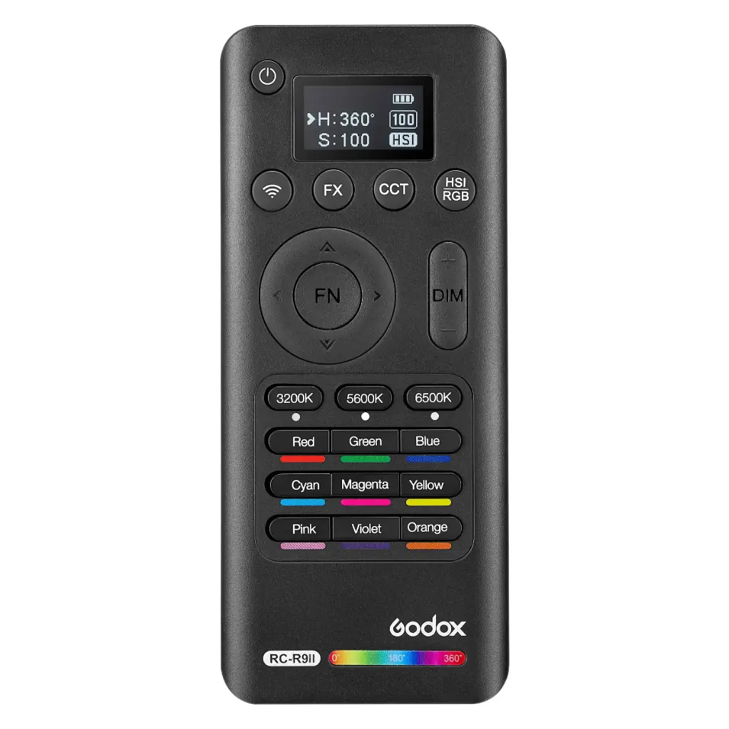 GODOX RC-R9II 2.4GHz Remote Control for LC500R LED Light Stick 