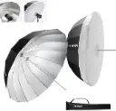 Neewer NS4U 180cm Parabolic Reflective Umbrella with Silver Interior and Diffuser (10103475)