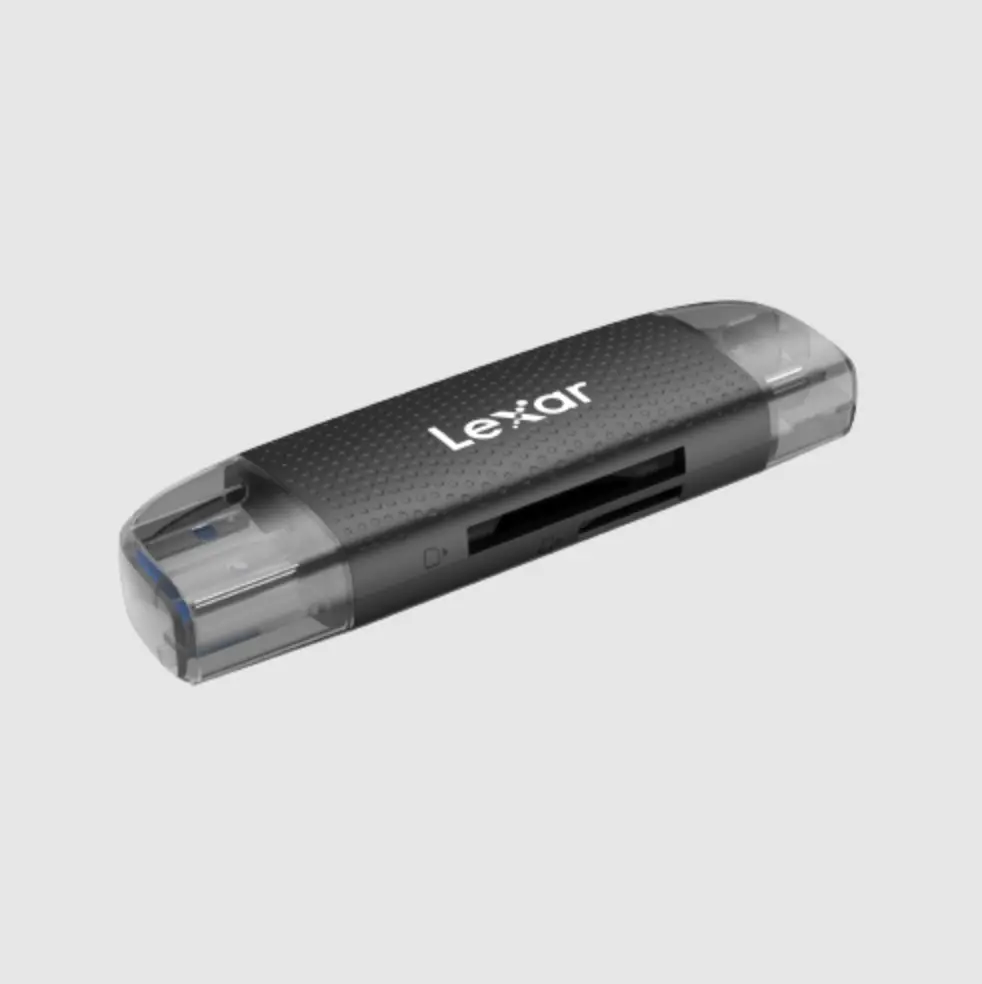 Lexar Professional Dual-Slot USB-A / USB-C Memory Card Reader