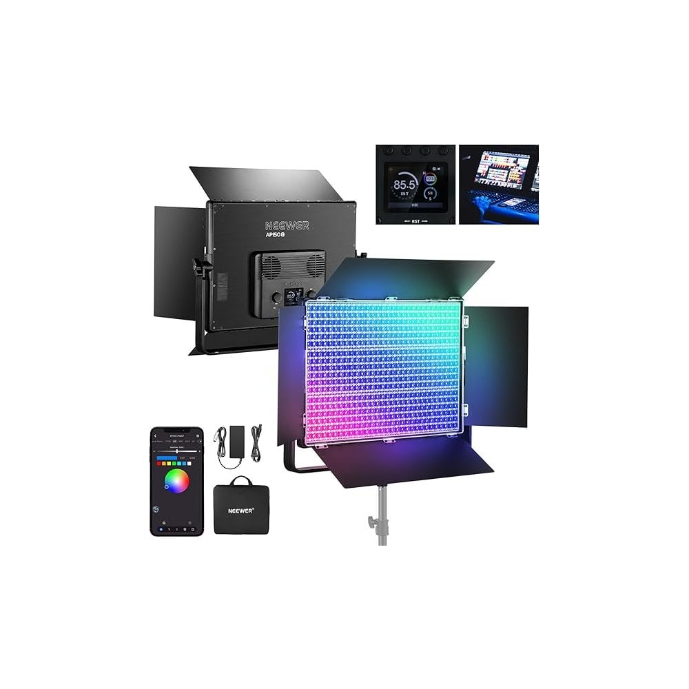 Neewer AP150C 150W RGB LED Panel Video Light