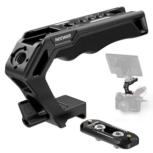 Neewer CA008 Top Handle and NATO Rail Kit with Quick Release NATO Clamp (10103575)