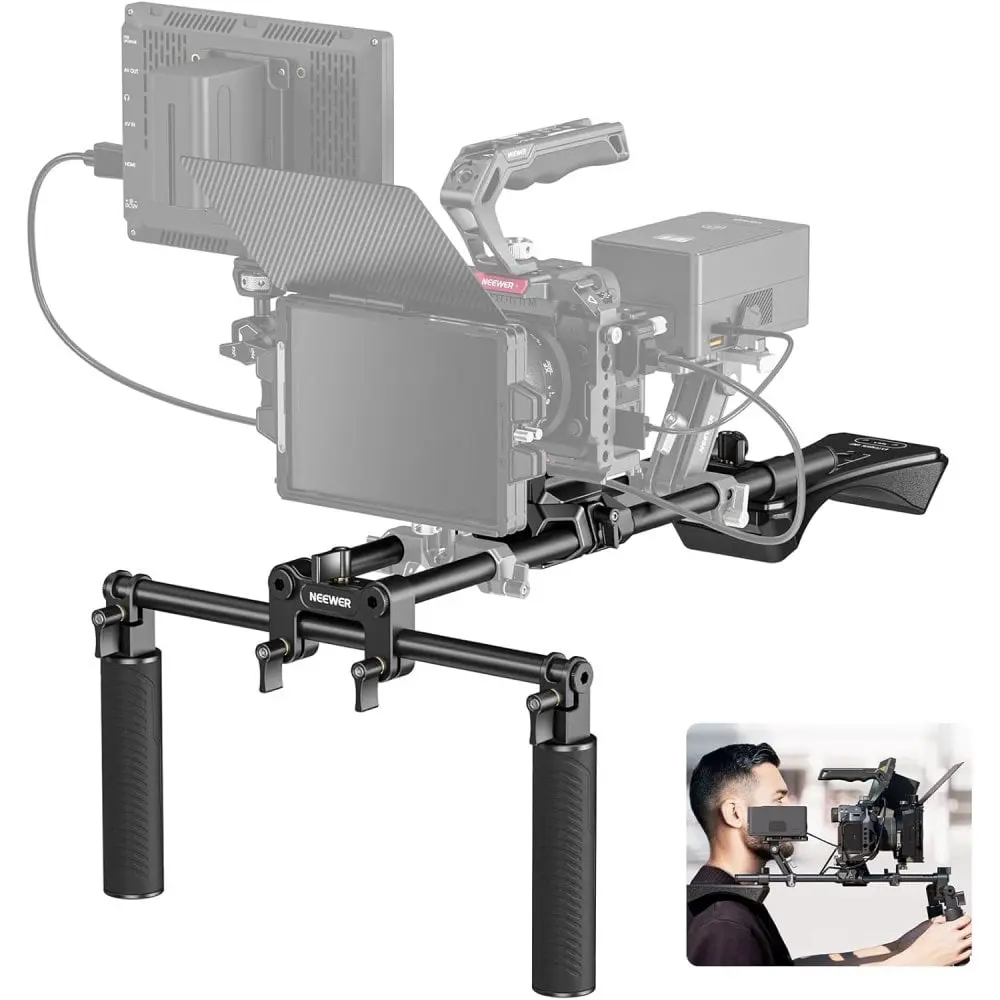 Neewer SR007 Universal Shoulder Rig with Arca-Swiss System (10104516)