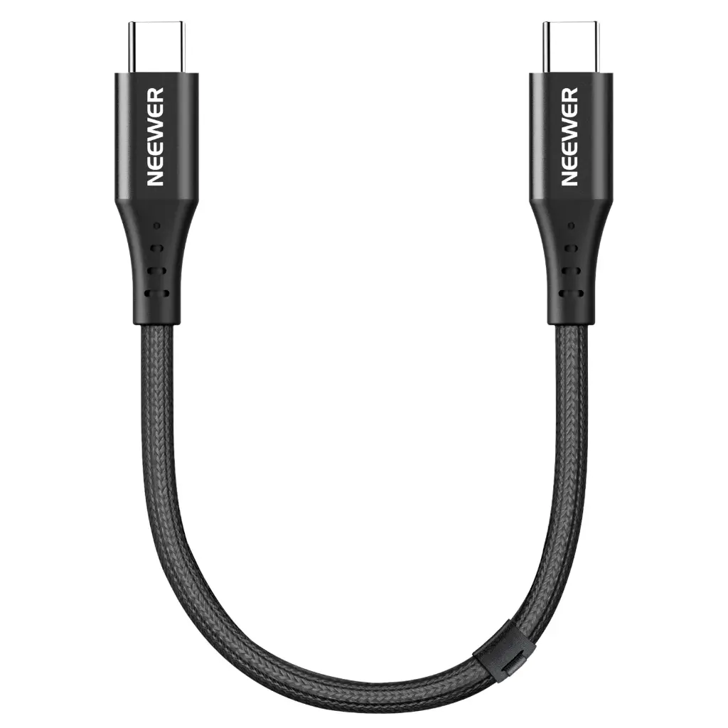 Neewer PS010 USB-C to USB-C Cable Set, 8in and 14in (10105636)