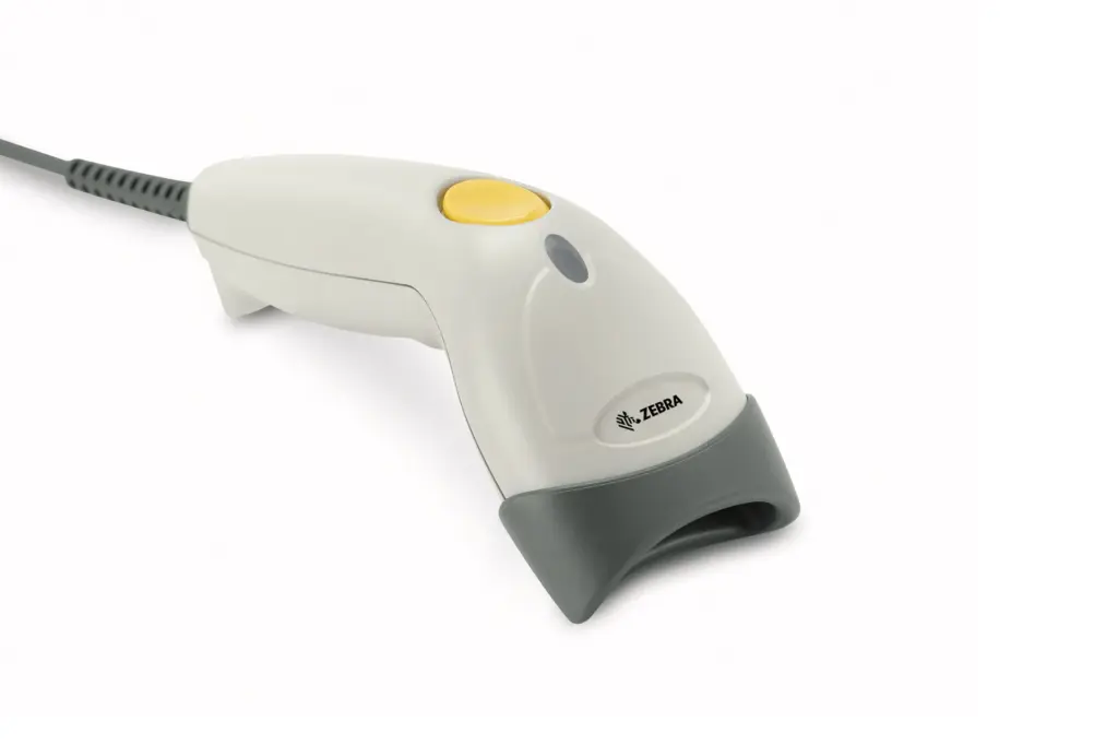 Zebra LS1203 Handheld 1D Laser Barcode Scanner
