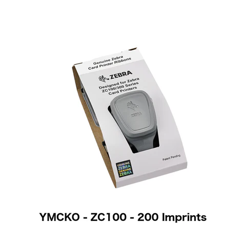 YMCKO Printer Ribbon (Zebra ZC100 Series