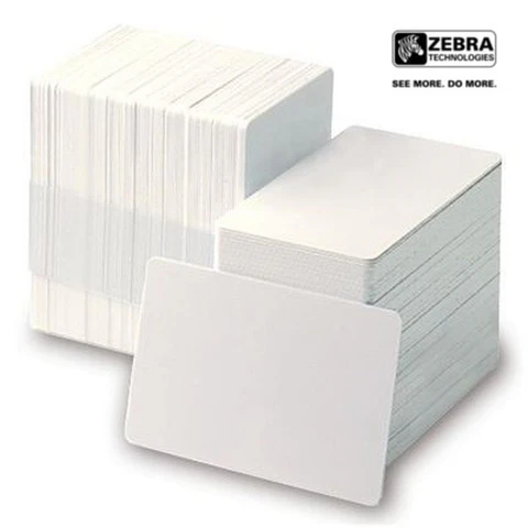 Zebra Blank PVC Cards (Pack of 10)