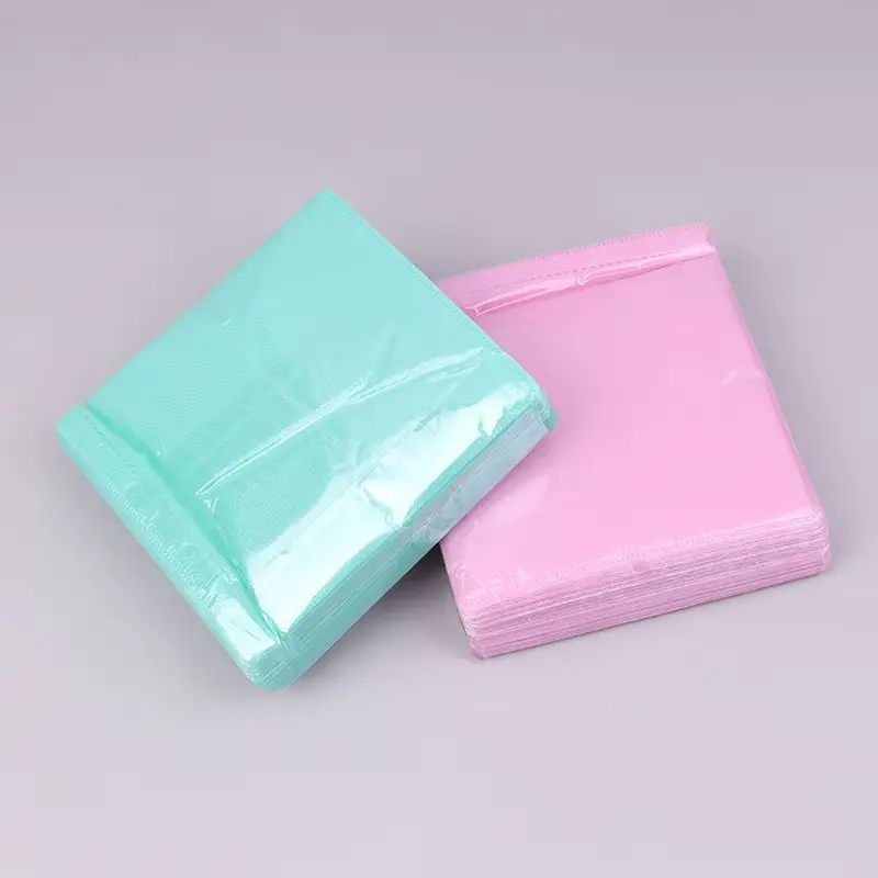 100Pcs 13x12cm Plastic CD DVD Sleeve Envelope