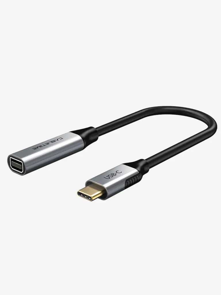 CABLETIME USB-C to Mini DisplayPort Adapter 4K@60Hz
