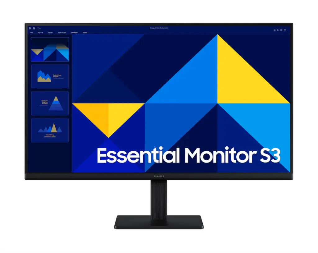 Samsung 27" Essential Monitor S3 (S30GD) Full HD IPS
