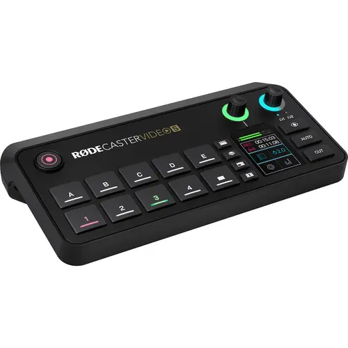 RODE RODECaster Video S Compact All-in-One Audio/Video Production Console