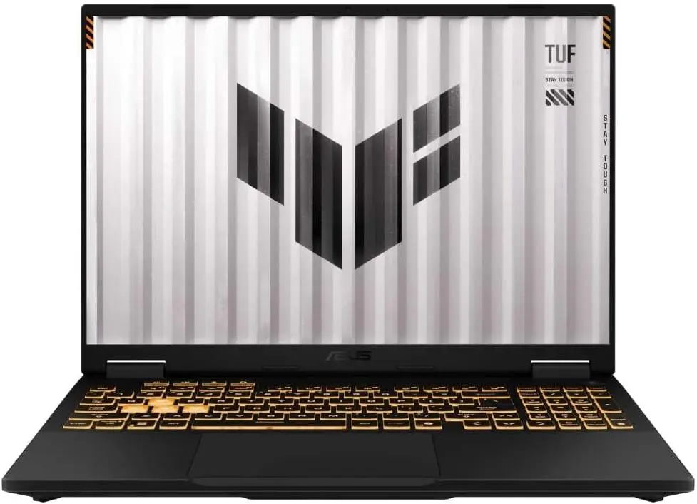 ASUS TUF F16 FX608JPR 14th Gen i7-14650HX, 16GB RAM, 1TB SSD, NVIDIA RTX 5070/8GB Graphic, 16" (WUXGA, 1920x1200)165Hz, RGB BACKLIT KEYBOARD, JAEGER GREY, W11