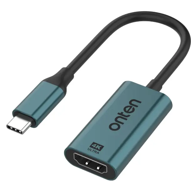 ONTEN OTN-UC951 USB-C to HD TV Adapter