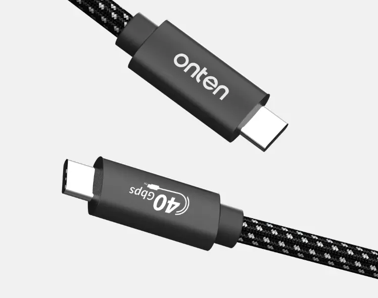 ONTEN OTN-CC212 240W USB4 / Thunderbolt 4 Data & Charging Cable (40Gbps)