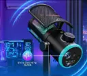 FIFINE AmpliGame AM6 USB Condenser Microphone with RGB