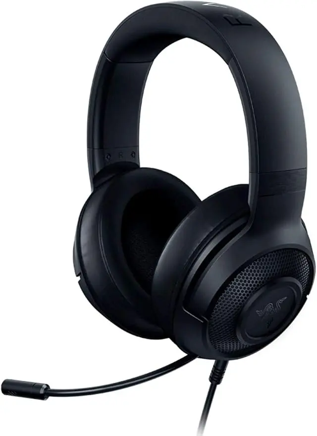 Razer Kraken X Lite Ultralight Gaming Headset 7.1 Surround Sound - ESSENTIAL WIRED  Lightweight Aluminum Frame - Bendable Cardioid Microphone 