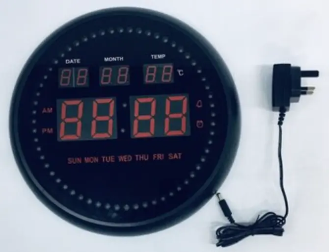 Led wall clock em-D008