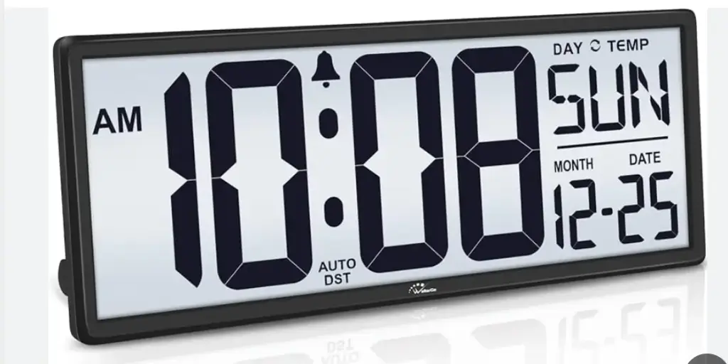 LCD Wall Clock EC-9552V 